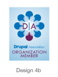 Drupal Association Badge Design 4b
