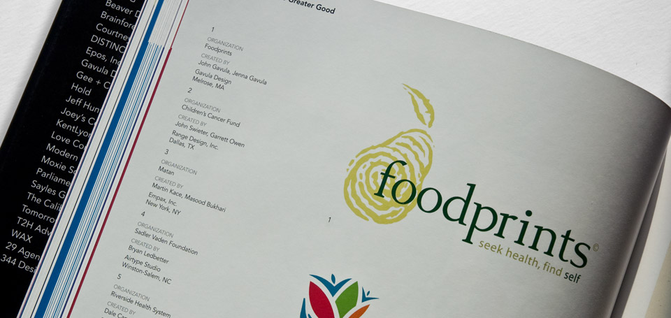 Foodprint brand identity page