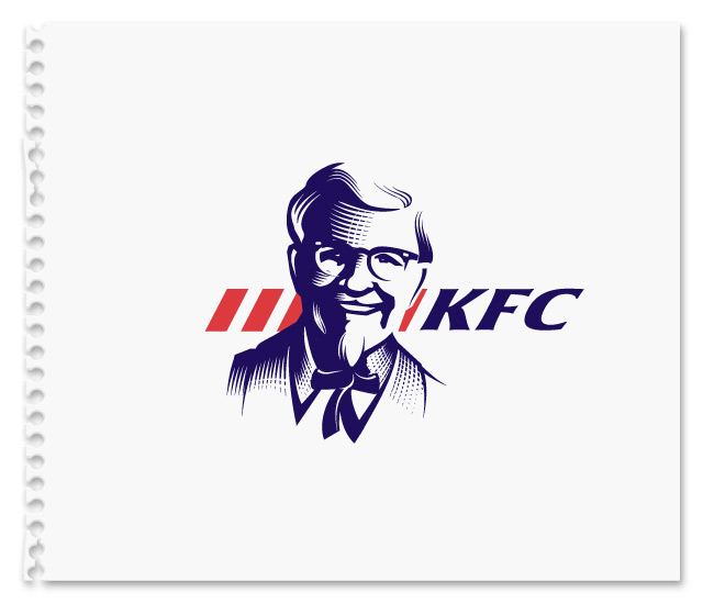 Kentucky Fried Chicken Identity Concept