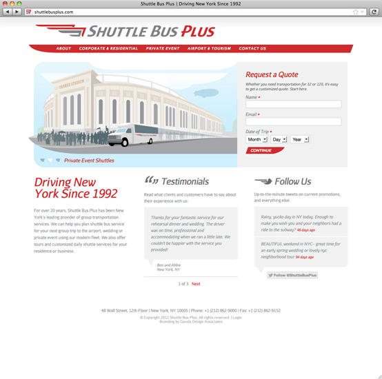 Shuttle Bus Plus Site Home