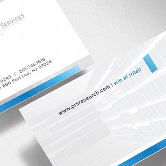 Perception Research Services Stationery Design