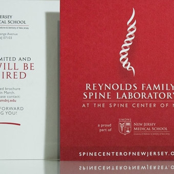 The Spine Center of New Jersey Symposium Collateral